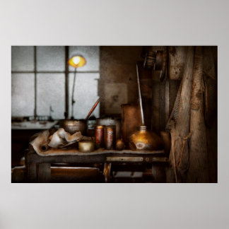 Werkzeugmaschine - Got Öl Poster
