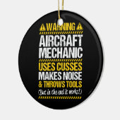 Werkzeugmaschinen für Luftfahrzeuge Keramik Ornament (Links)