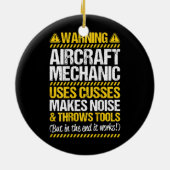 Werkzeugmaschinen für Luftfahrzeuge Keramik Ornament (Hinten)