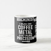 Werkzeugmaschinen für Maschinenbediener, die Enthu Kaffeetasse (Mittel)