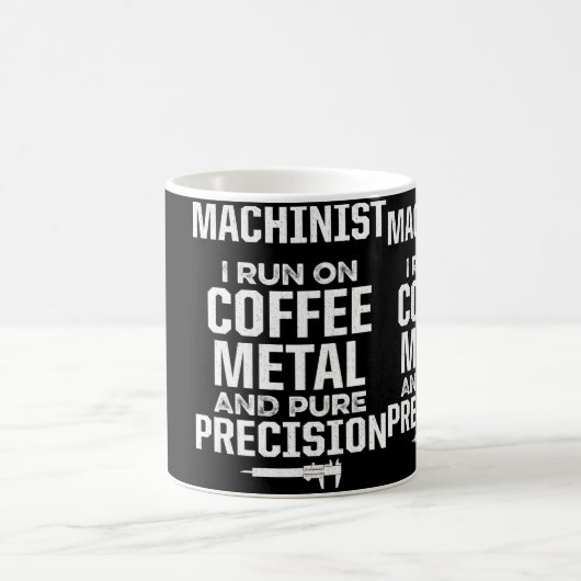 Werkzeugmaschinen für Maschinenbediener, die Enthu Kaffeetasse (Mittel)