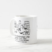 Werkzeugmaschinenvermietung Kaffeetasse (Vorderseite Links)
