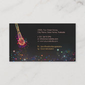 Werkzeugpalette für Makeup Visitenkarte (Rückseite)