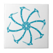 Werkzeugspindel Fliese (Vorderseite)