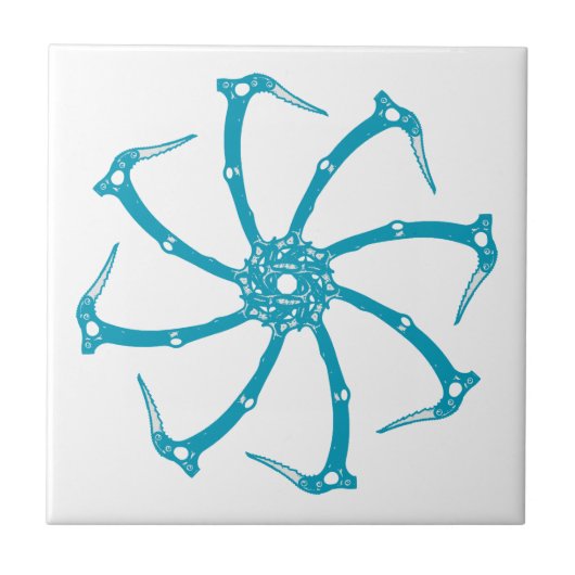 Werkzeugspindel Fliese (Vorderseite)