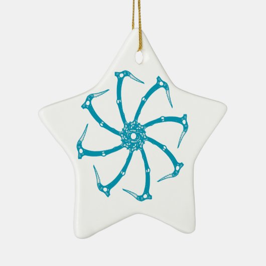 Werkzeugspindel Keramik Ornament (Rechts)