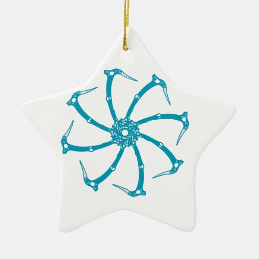 Werkzeugspindel Keramik Ornament (Vorne)