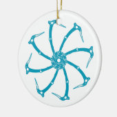 Werkzeugspindel Keramik Ornament (Links)