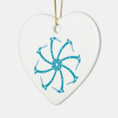 Werkzeugspindel Keramik Ornament (Links)