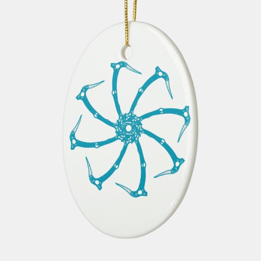 Werkzeugspindel Keramik Ornament (Links)