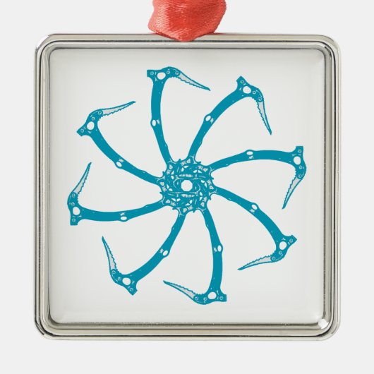 Werkzeugspindel Ornament Aus Metall (Vorne)