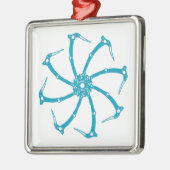 Werkzeugspindel Ornament Aus Metall (Links)