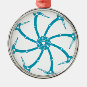 Werkzeugspindel Ornament Aus Metall