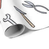 Werkzeugverpackpapier Geschenkpapier (Rolleneckpunkt)