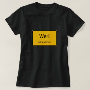 Werl Damen Frauen T-Shirt Tshirt Shirt