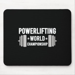 Werlifter Motivationsgymnasium Werlifting Weltmeis Mousepad