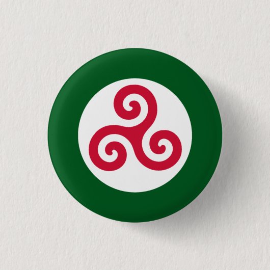 Werlsh Celtic Abzeichen Button (Vorderseite)
