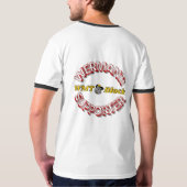 Wermanti-Supporter Basic Ringer T-Shirt (Schwarz voll)