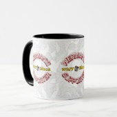 Wermantis Supporter Kombinations Tasse (Vorderseite Links)