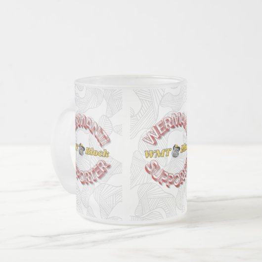 Wermantis Supporter Mattglastasse (Vorderseite Links)