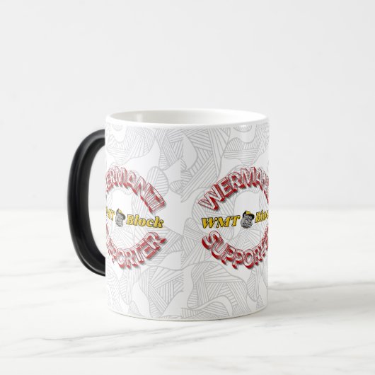 Wermantis Supporter Verwandlungstasse (Vorderseite Links)