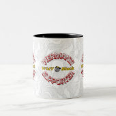 Wermantis Supporter Zweifarbige Tasse (Mittel)