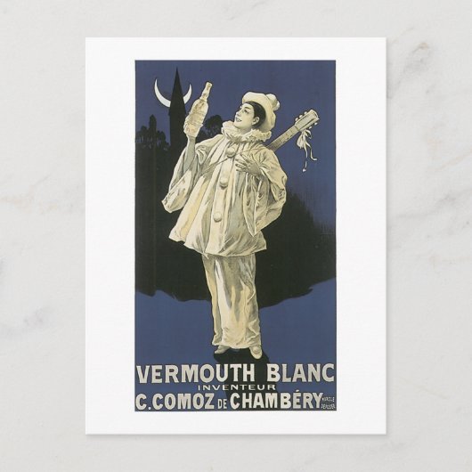 Wermut Blanc Postkarte (Vorderseite)