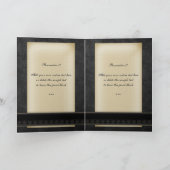 Wermut-Feen-Gruß-Karte Karte (Innenseite)