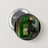 Wermut-Feen-runde Knöpfe Button (Vorne & Hinten)