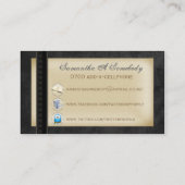 Wermut-Feen-sozial-Visitenkarten Visitenkarte (Rückseite)