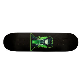 Wermut feenhaftes gotisches Absinth-Kunst Skateboard