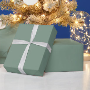 Wermut gedämpfte Einzelfarbe. Geschenkpapier
