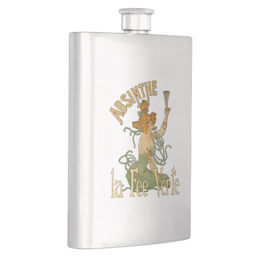 Wermut-grüne feenhafte La-Gebühr Verte, Plakat Flachmann (Rechts)