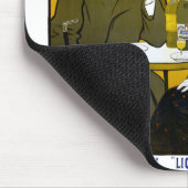 WERMUT lässt das Herz vernarrter wachsen Mousepad (Ecke)