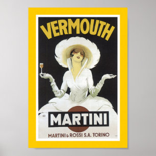 Wermut Martini Poster