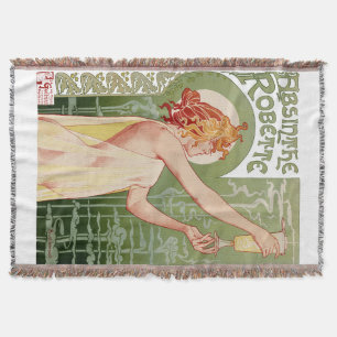 Wermut Robette 1896 Vintages Plakat wieder Decke
