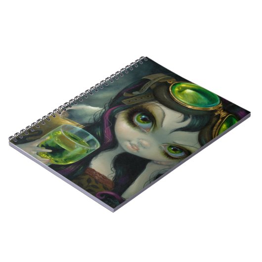 "Wermut-Schutzbrillen-" Notizbuch Notizblock (Linke Seite)