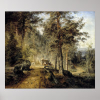 Werner Holmberg Road in Häme (Hot Summer Day)