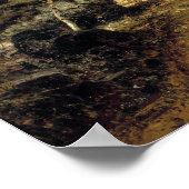 Werner Holmberg Road in Häme (Hot Summer Day) Poster (Ecke)