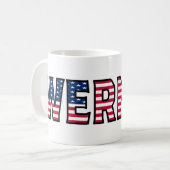 Werner Name Vorname USA styled Tasse Kaffeetasse (Vorderseite Links)