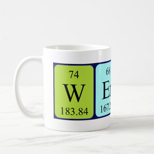 Werner Periodenname Tasse (Links)