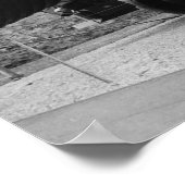 Werner von Bran und die Saturn V-Rakete Poster (Ecke)