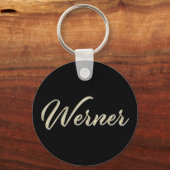Werner whitegold Button-Schlüsselger Schlüsselanhänger (Vorderseite)
