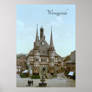 Wernigerode, Deutschland (c. 1900) Poster