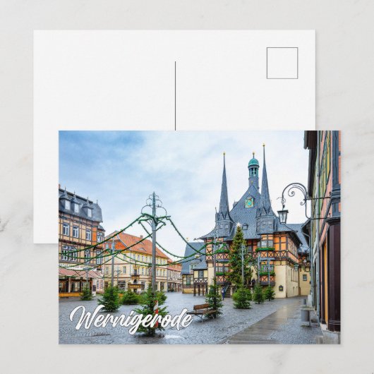 Wernigerode, Deutschland Postkarte (Vorne/Hinten)
