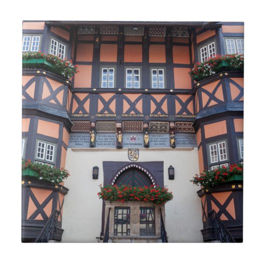 Wernigerode Foto Fliese (Vorderseite)