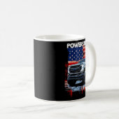 Werstroke Single Cab Truck American Flag New Body Kaffeetasse (VorderseiteRechts)