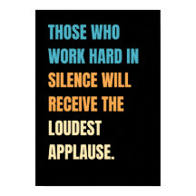 Wert der Hardwork - Motivierend Quotes Poster