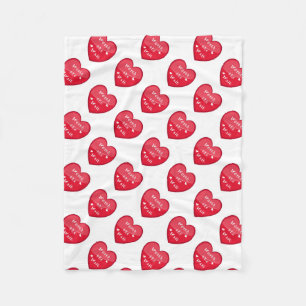 Wert die Wartezeit - Adoption - neues Baby Fleecedecke