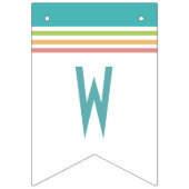 Wert die Wartezeit neues Baby, Wimpelkette (Zweite Fahne)